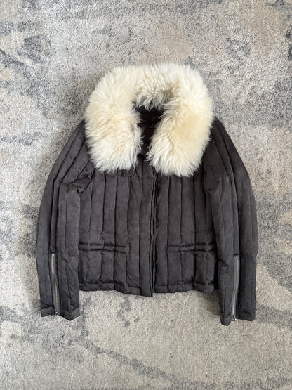Louis Vuitton 2000’s silk puffer jacket