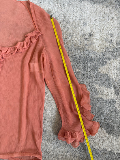 Chloé SS2002 silk blouse by Phoebe Philo