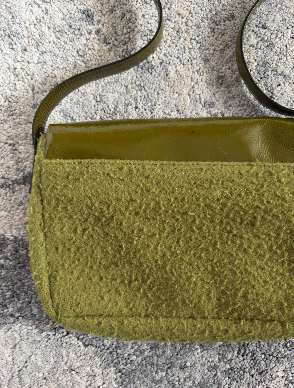 Miu Miu 1999 patent leather bag