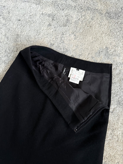 Comme Des Garçons Tricot 2000 wool long skirt