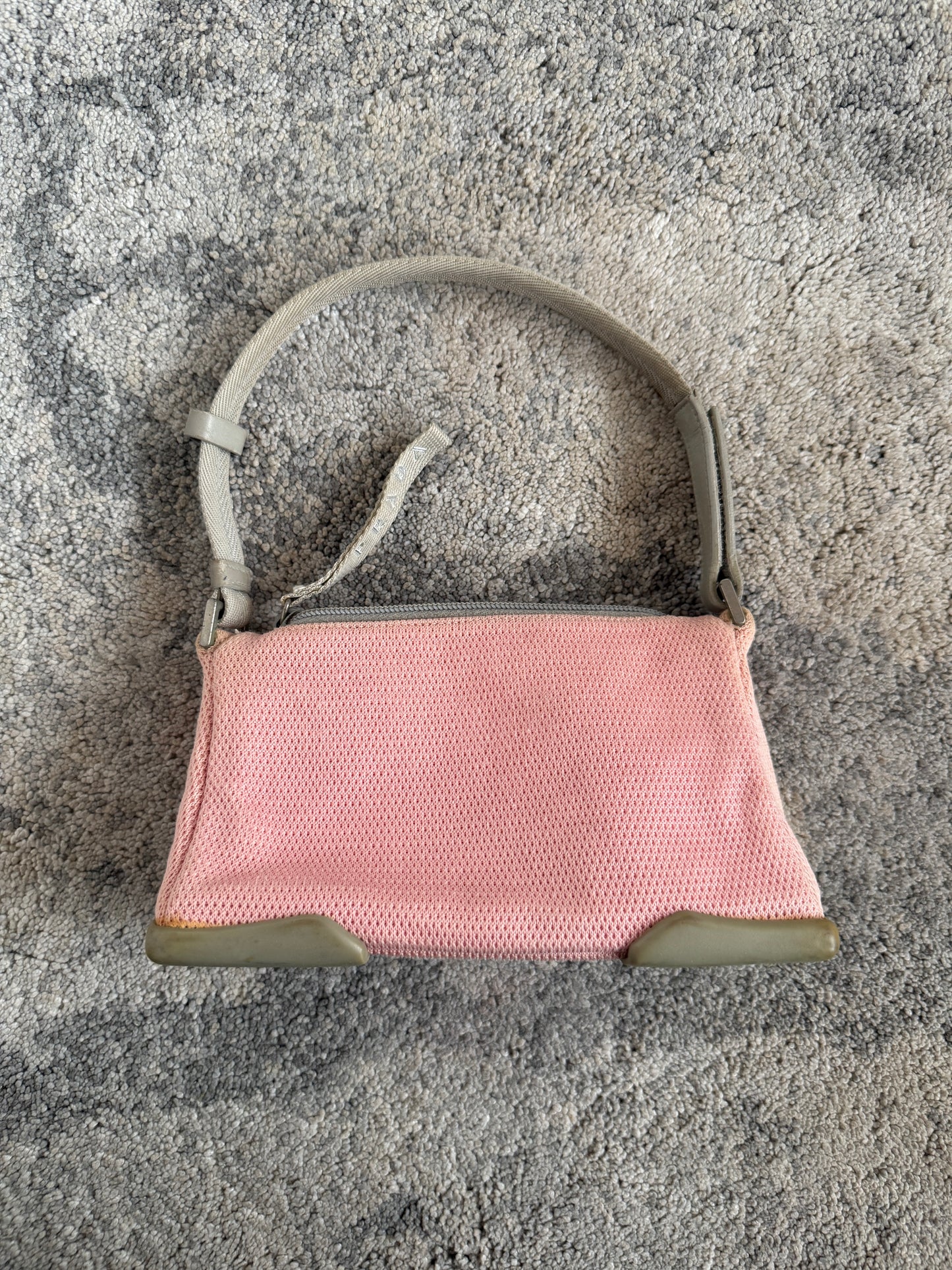 Prada 2000 nylon mesh hand bag