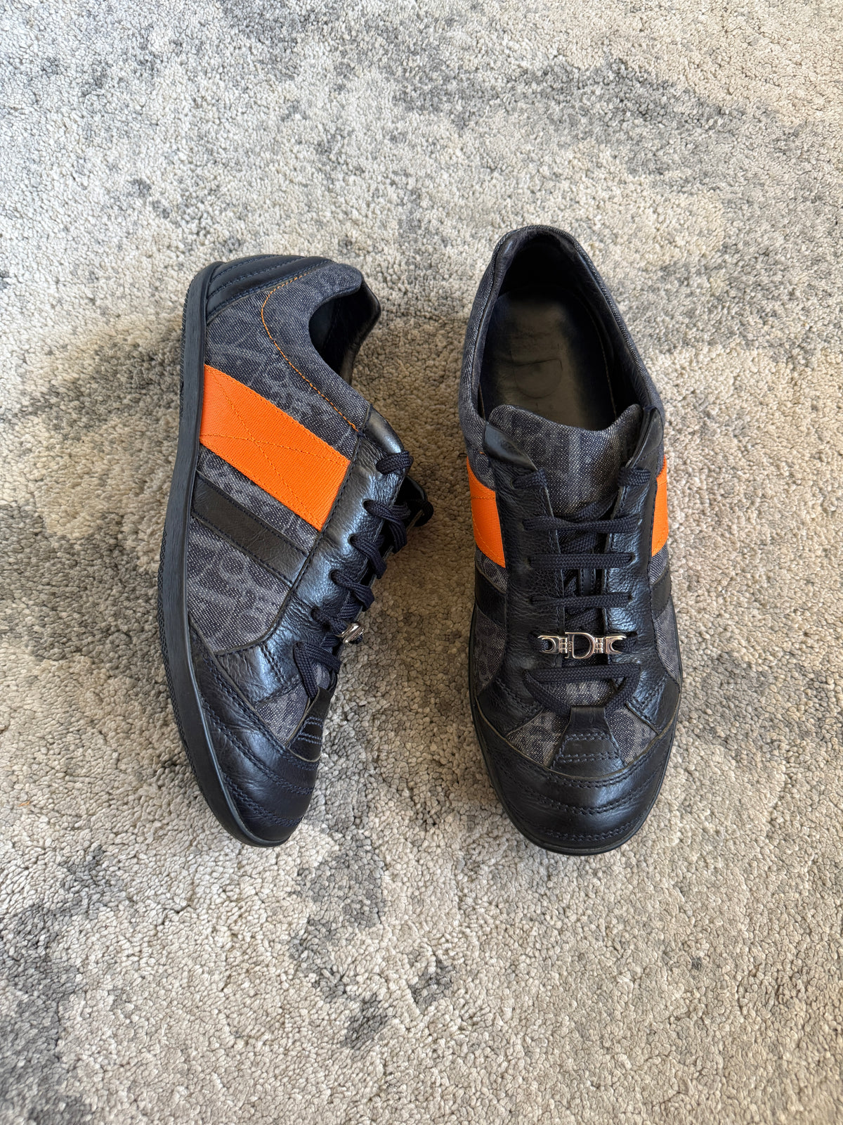 Dior 2005 "Remove Before Flight" monogram shoes