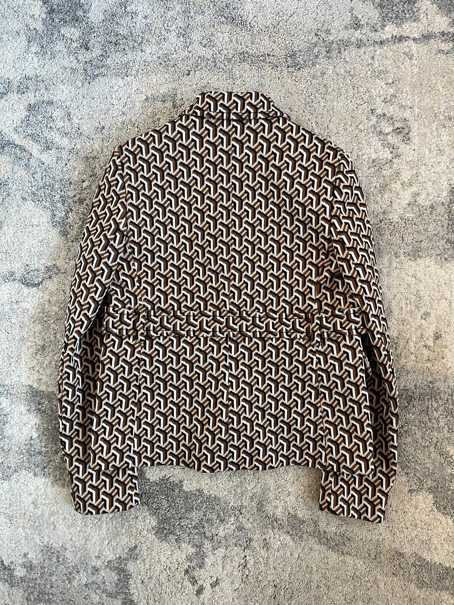 Prada FW2018 jacquard jacket