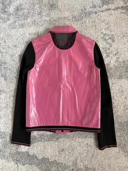 Miu Miu SS2000 patent leather jacket