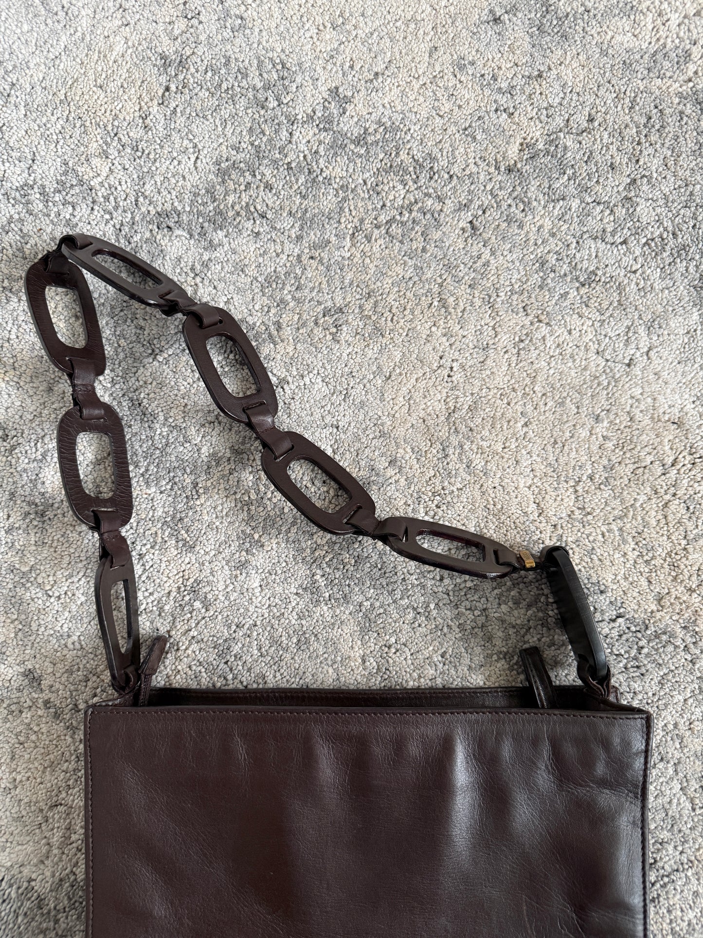 Gucci SS1997 leather shoulder bag
