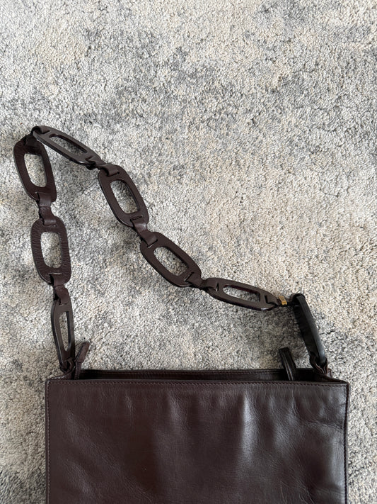 Gucci SS1997 leather shoulder bag