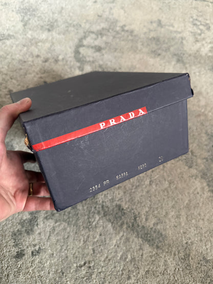 Prada SS1999 leather mid trainers
