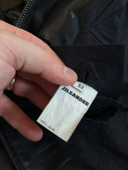 Jil Sander 2000’s leather jacket