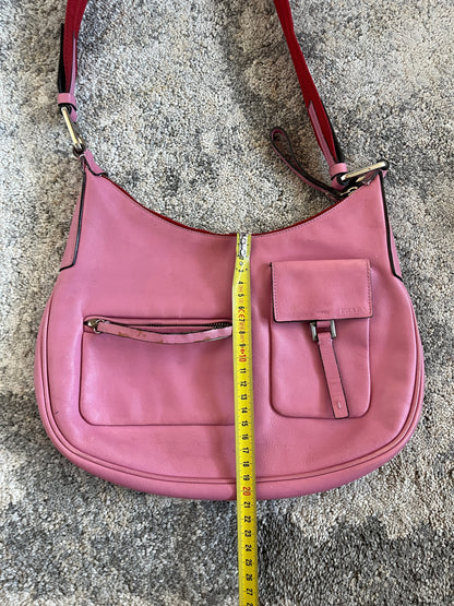 Prada FW1999 leather multi pockets bag