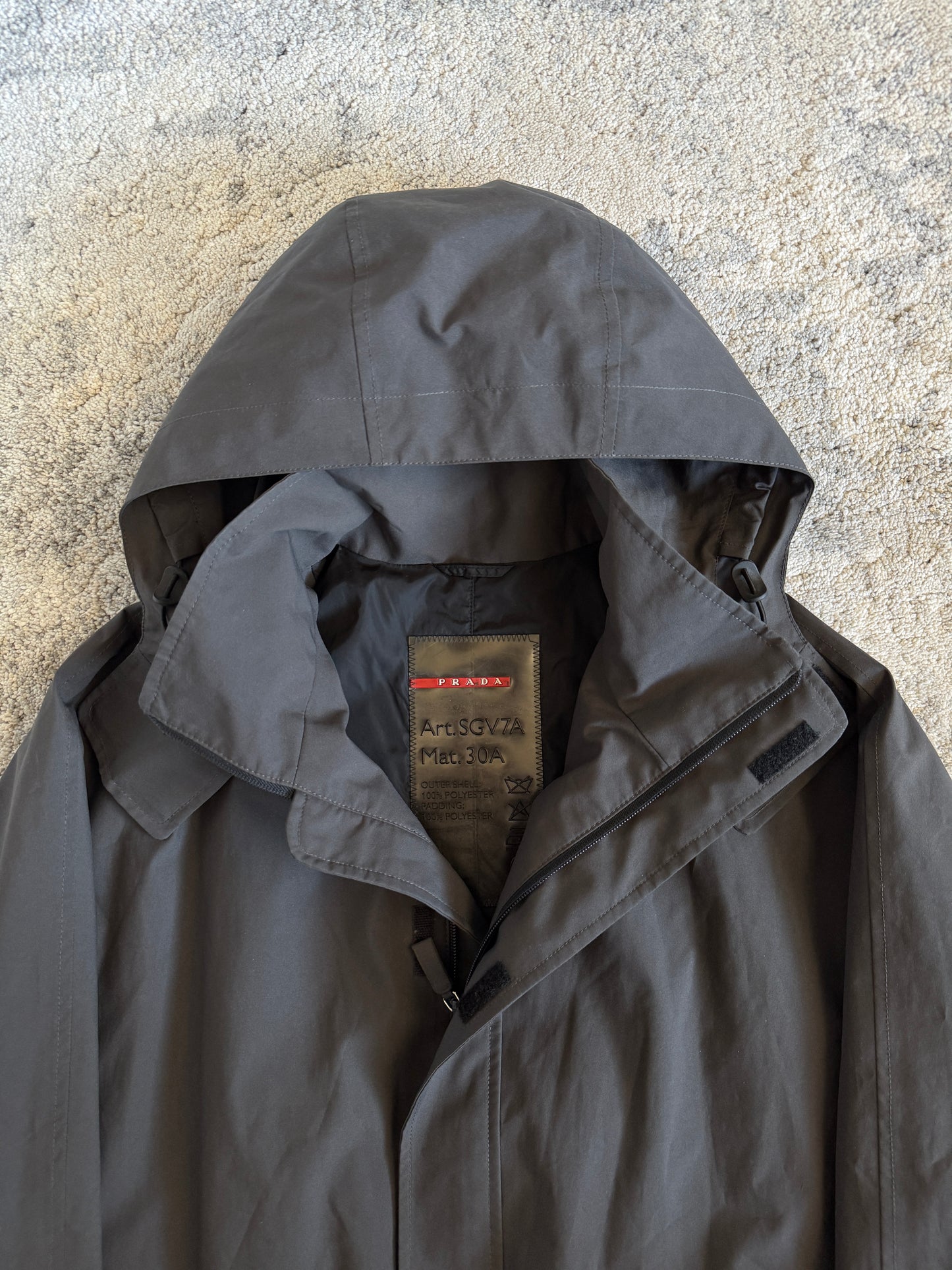 Prada 2000’s gore-tex nylon jacket