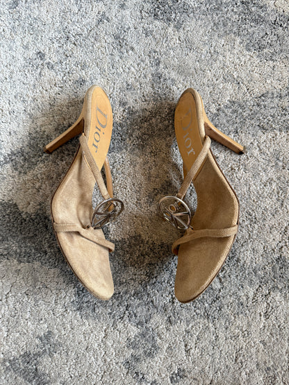 Dior 2000’s Peace suede heels