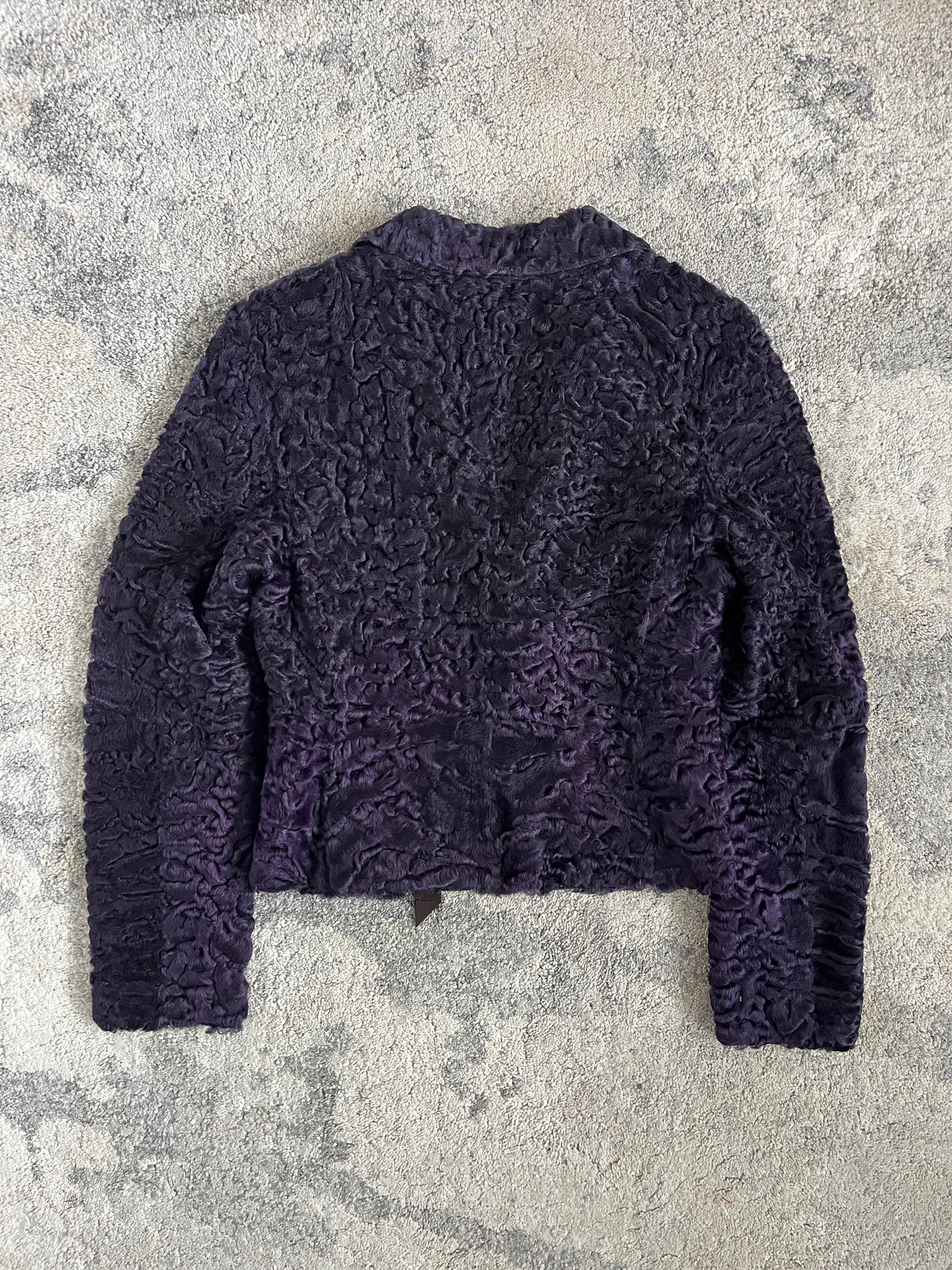 Prada FW2000 astrakan fur jacket