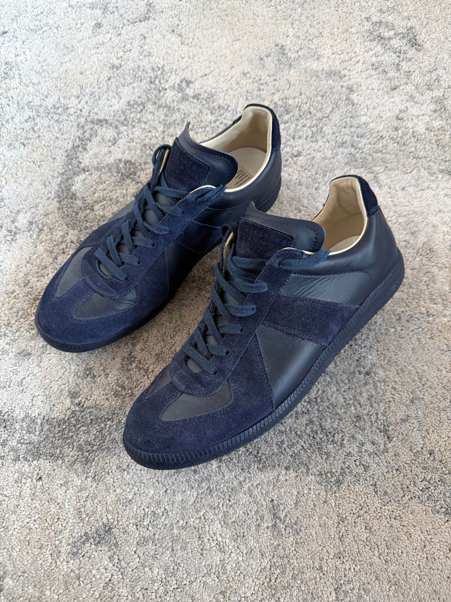 Maison Martin Margiela 2010’s navy leather GAT