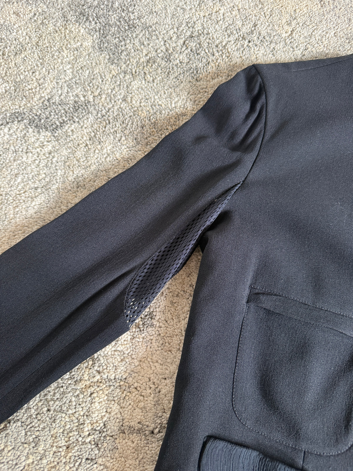 Prada SS2000 acrylic & viscose jacket