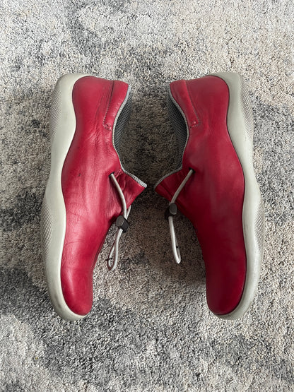 Prada SS1999 leather elastic trainers