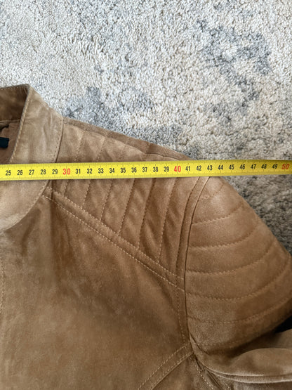 Gucci 2000’s motorcycle suede jacket