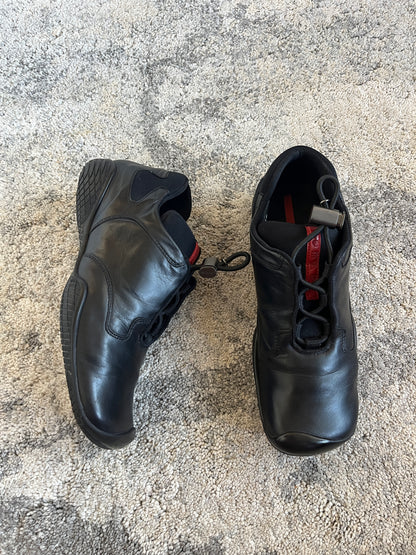 Prada 1999 leather & neoprene trainers