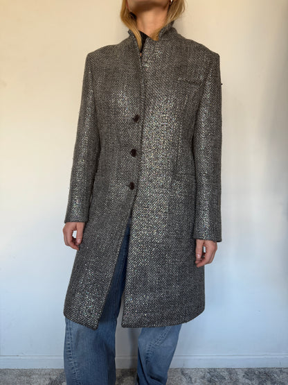 Miu Miu FW1998 wool iridescent coat