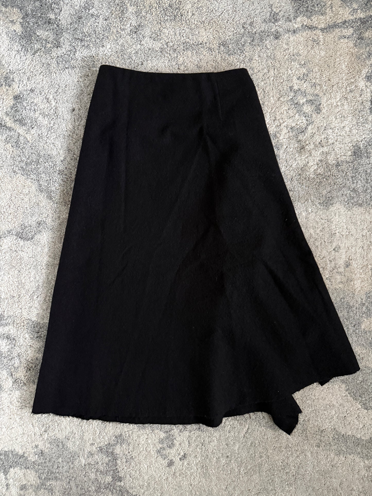 Comme Des Garçons Tricot 2004 wool asymmetrical skirt