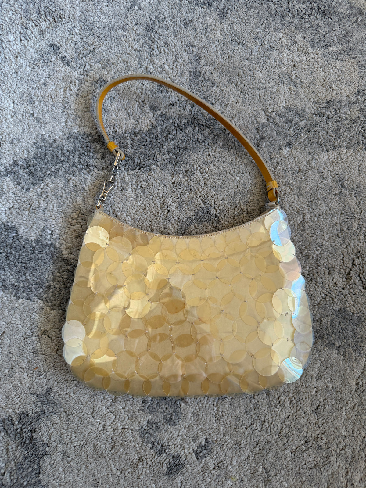 Prada SS2000 sequins & silk bag