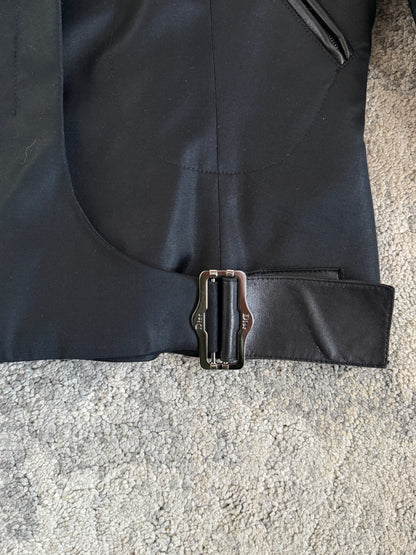 Christian Dior FW2003 wool & leather motorcycle jacket by J.Galliano