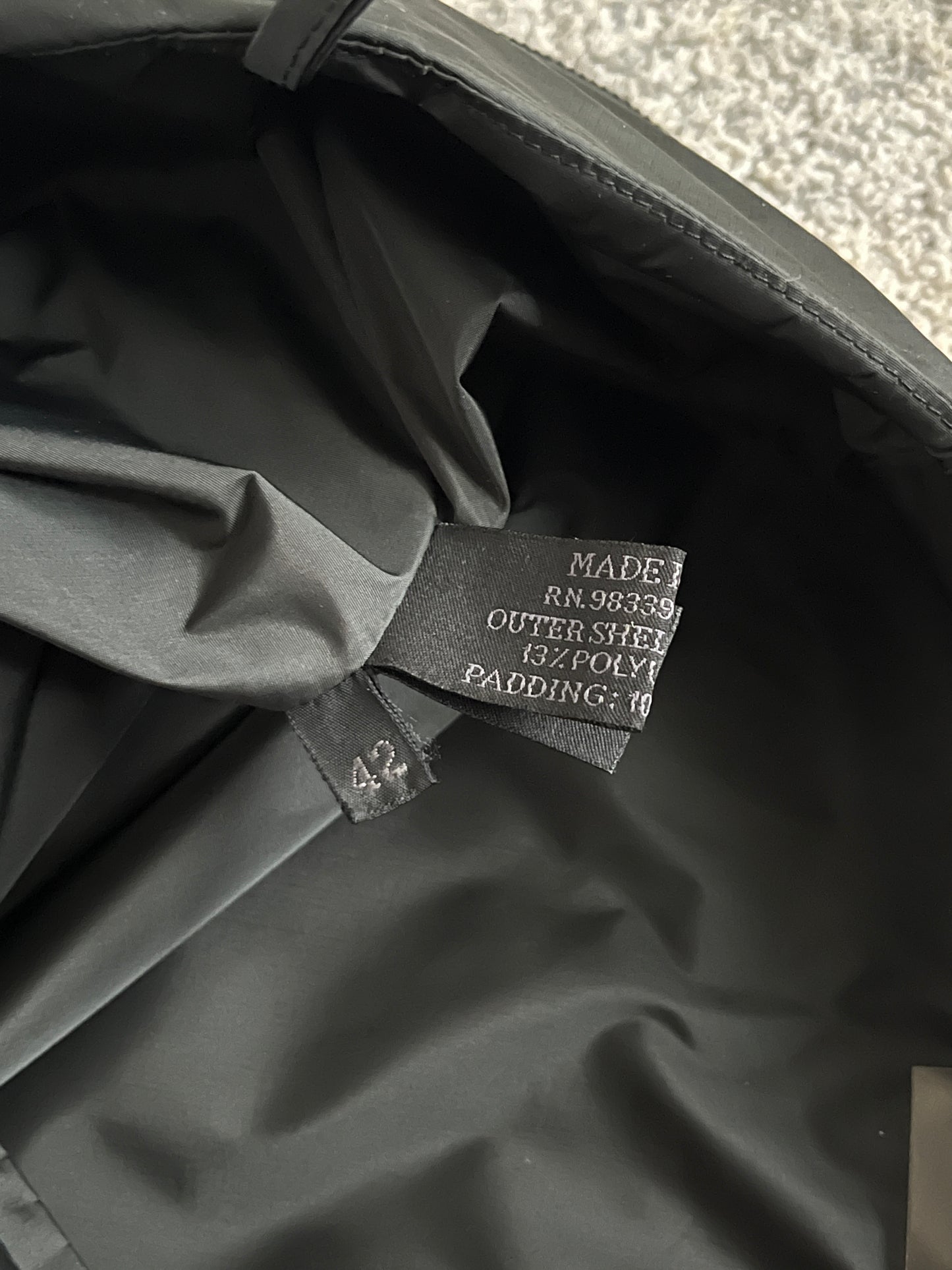 Prada FW1999 padded nylon skirt