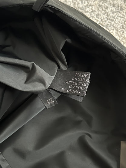 Prada FW1999 padded nylon skirt