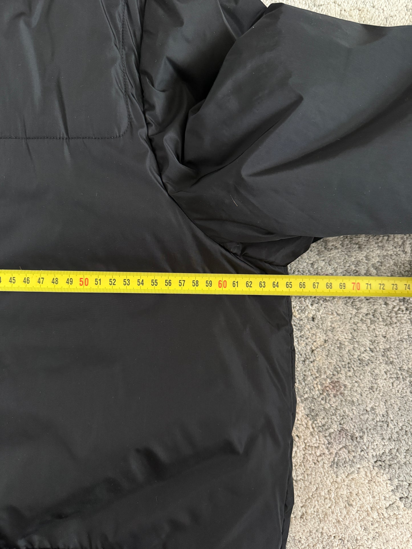 Prada FW1999 leather strap padded coat