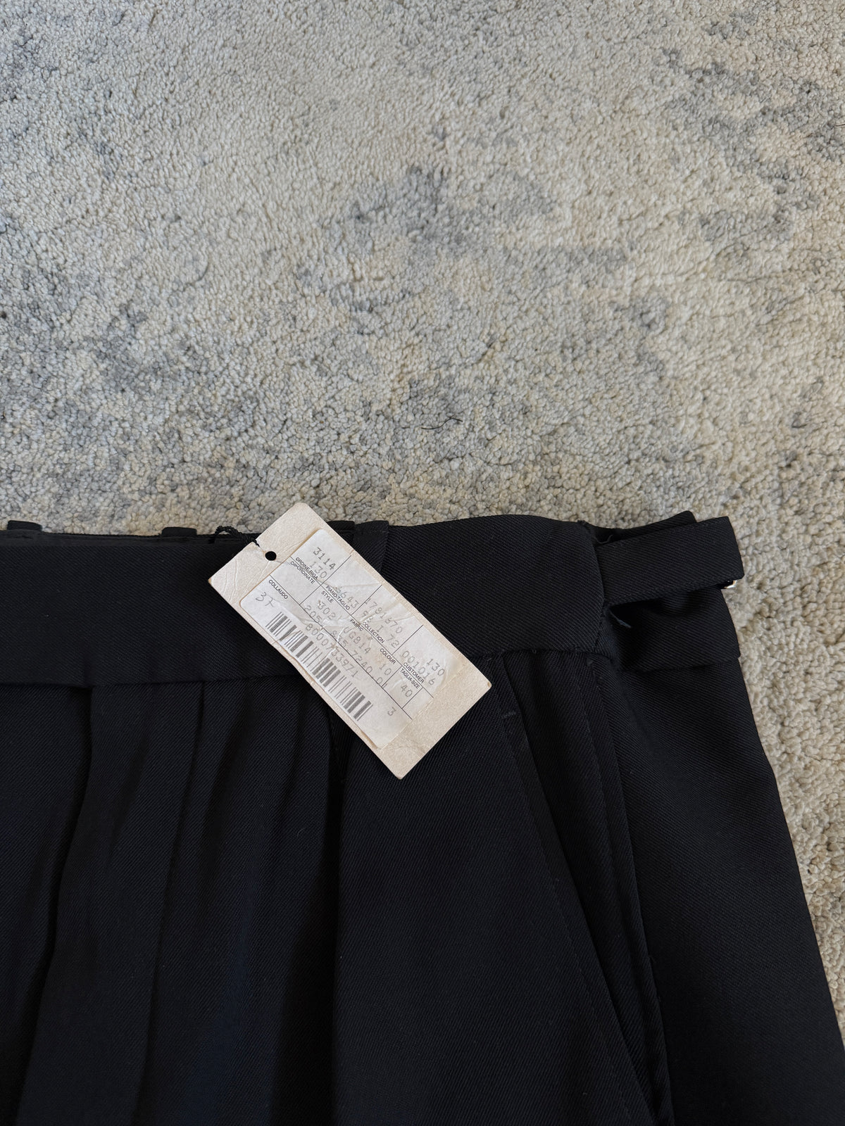 Gucci FW1998 wool skirt by Tom Ford