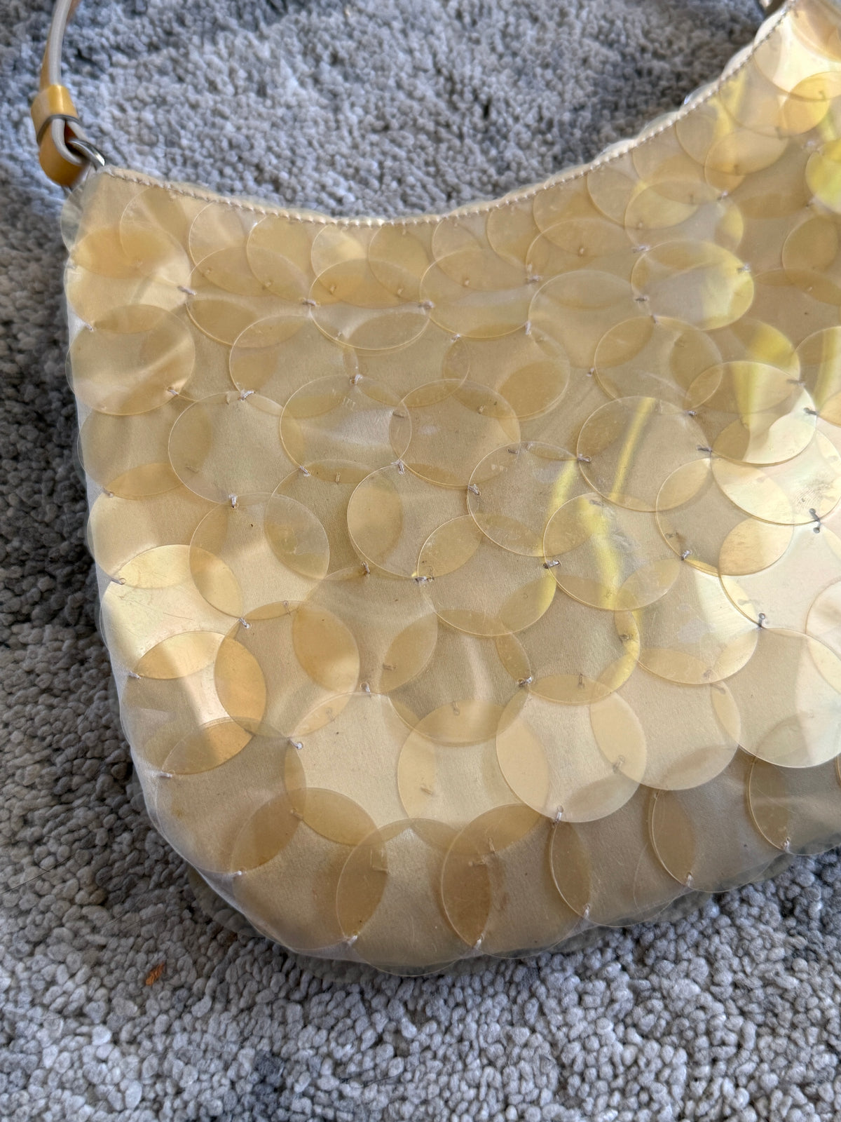 Prada SS2000 sequins & silk bag