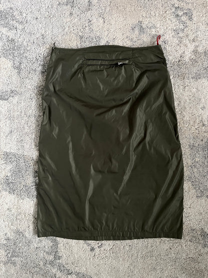 Prada 1999 light nylon skirt