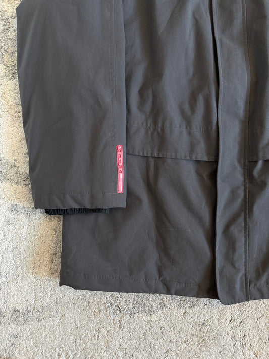 Prada 2000’s gore-tex nylon jacket
