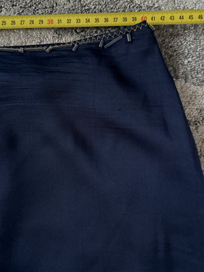 Prada SS1997 silk skirt