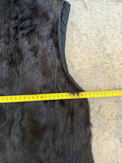 Prada FW1999 fur & nylon vest