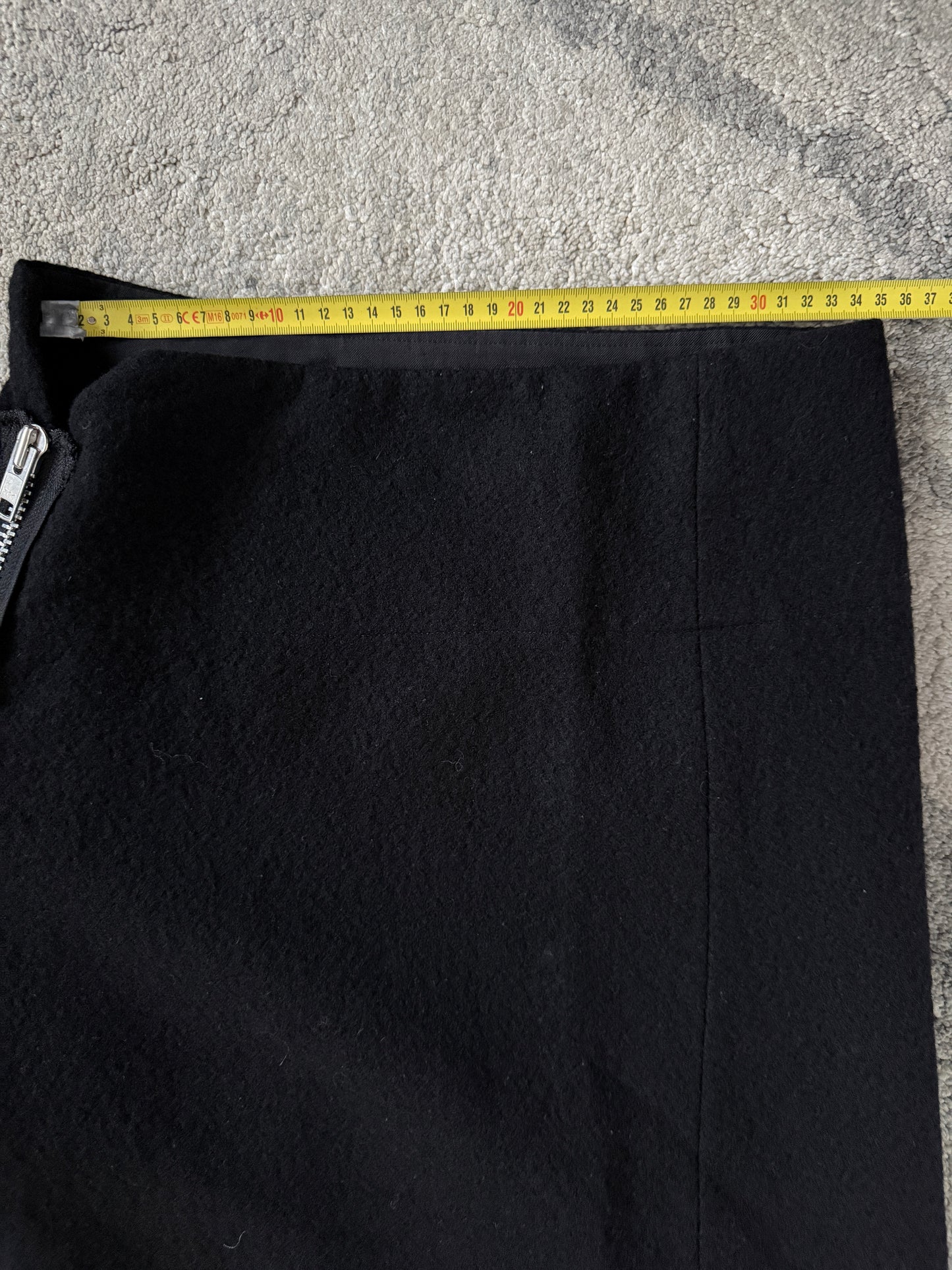Comme Des Garçons Tricot 2004 wool asymmetrical skirt