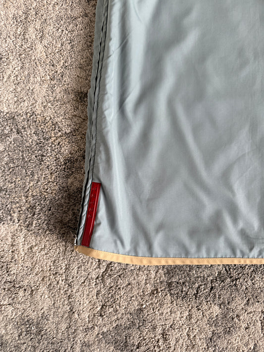 Prada 1999 nylon zip skirt