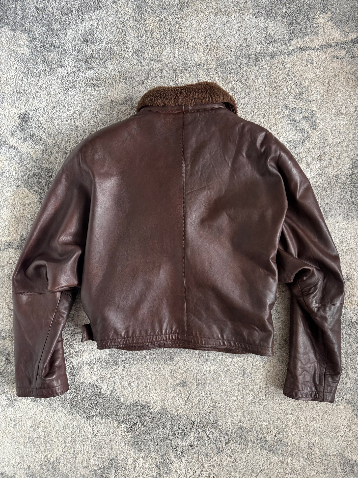 Gianni Versace 1980’s leather jacket