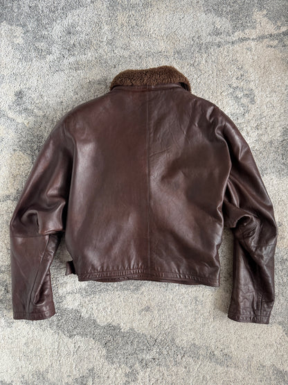 Gianni Versace 1980’s leather jacket