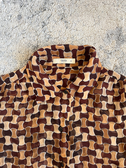 Prada 2000’s silk shirt
