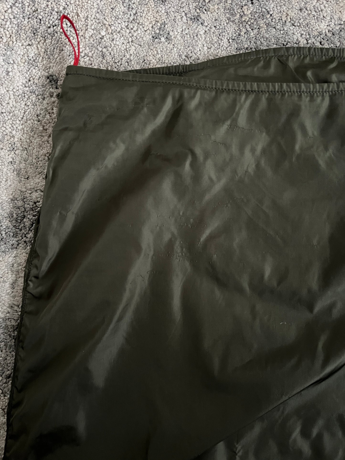 Prada 1999 light nylon skirt