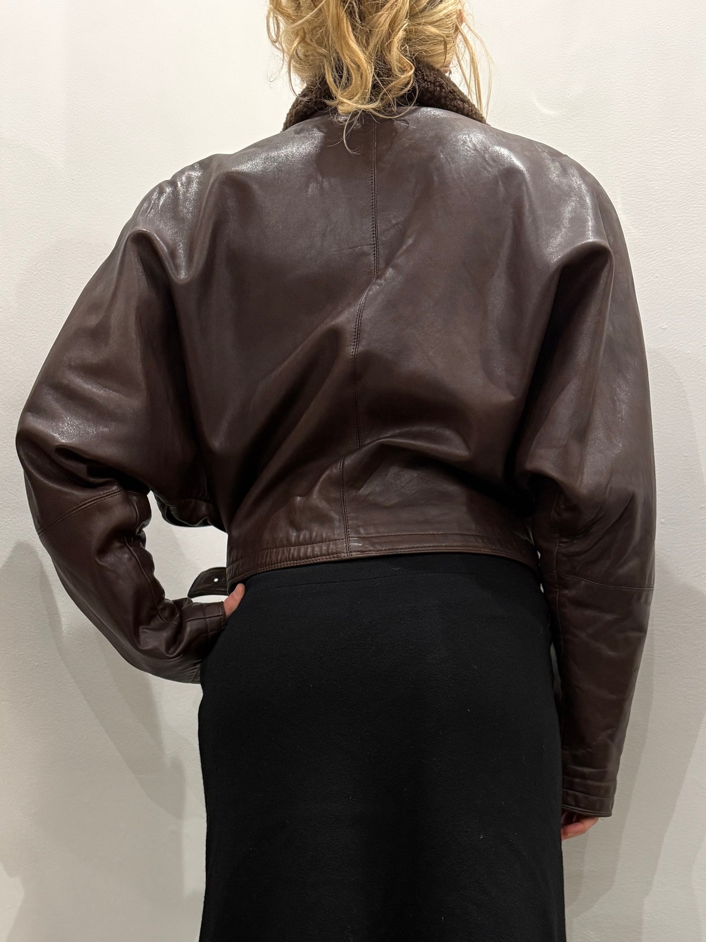 Gianni Versace 1980’s leather jacket