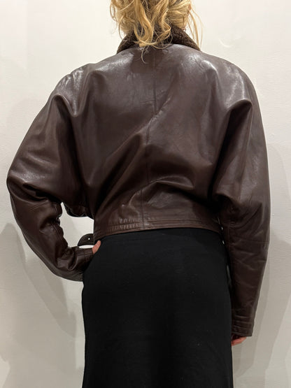 Gianni Versace 1980’s leather jacket