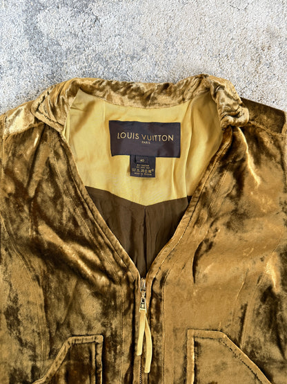Louis Vuitton SS2004 velvet top by Marc Jacobs