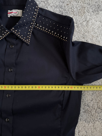 Prada 2010’s studded cotton shirt
