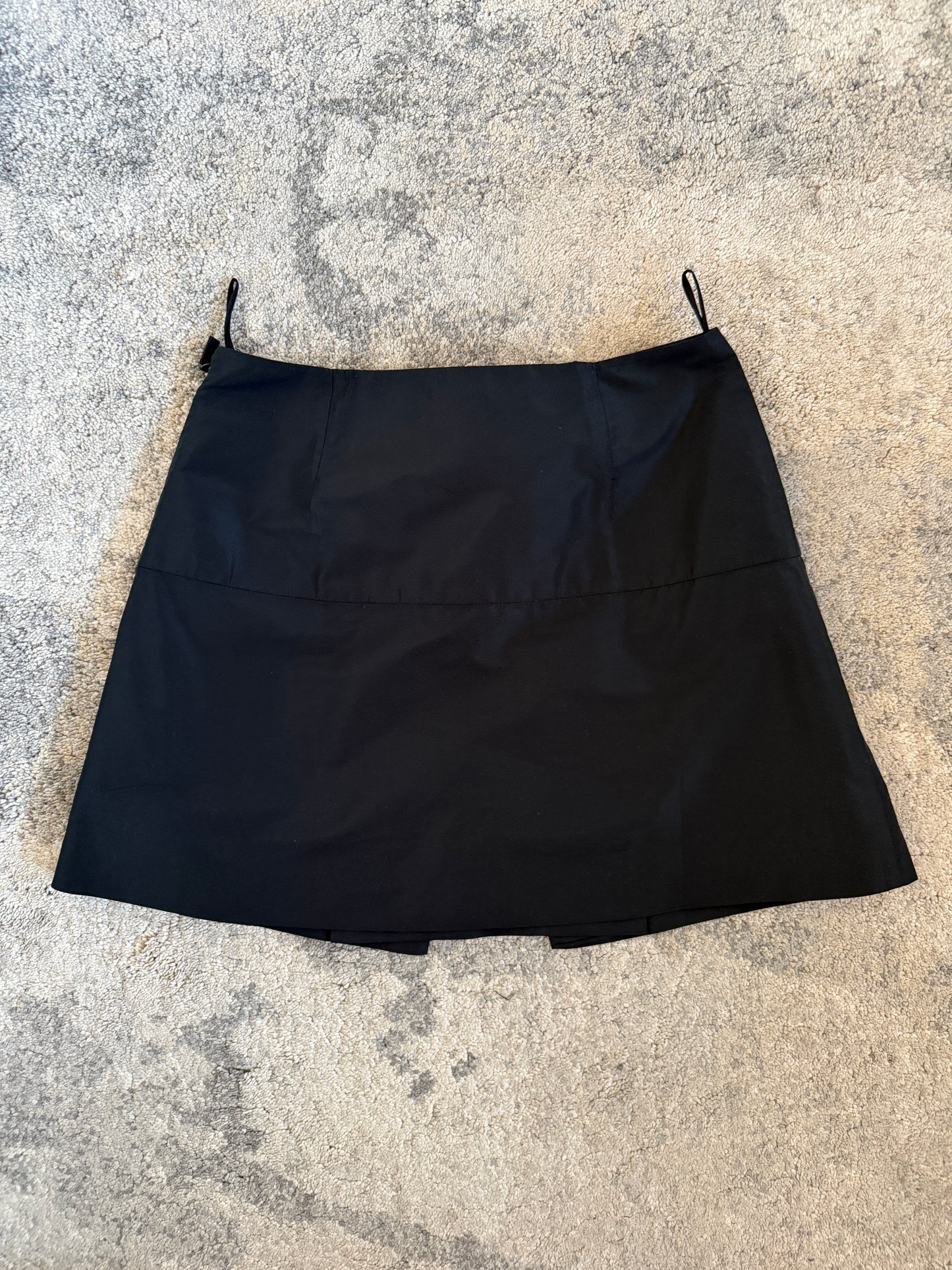 Miu Miu 2000’s acetate & silk mini skirt