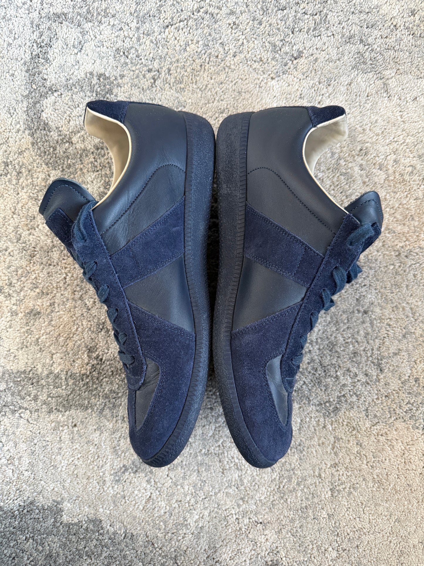 Maison Martin Margiela 2010’s navy leather GAT