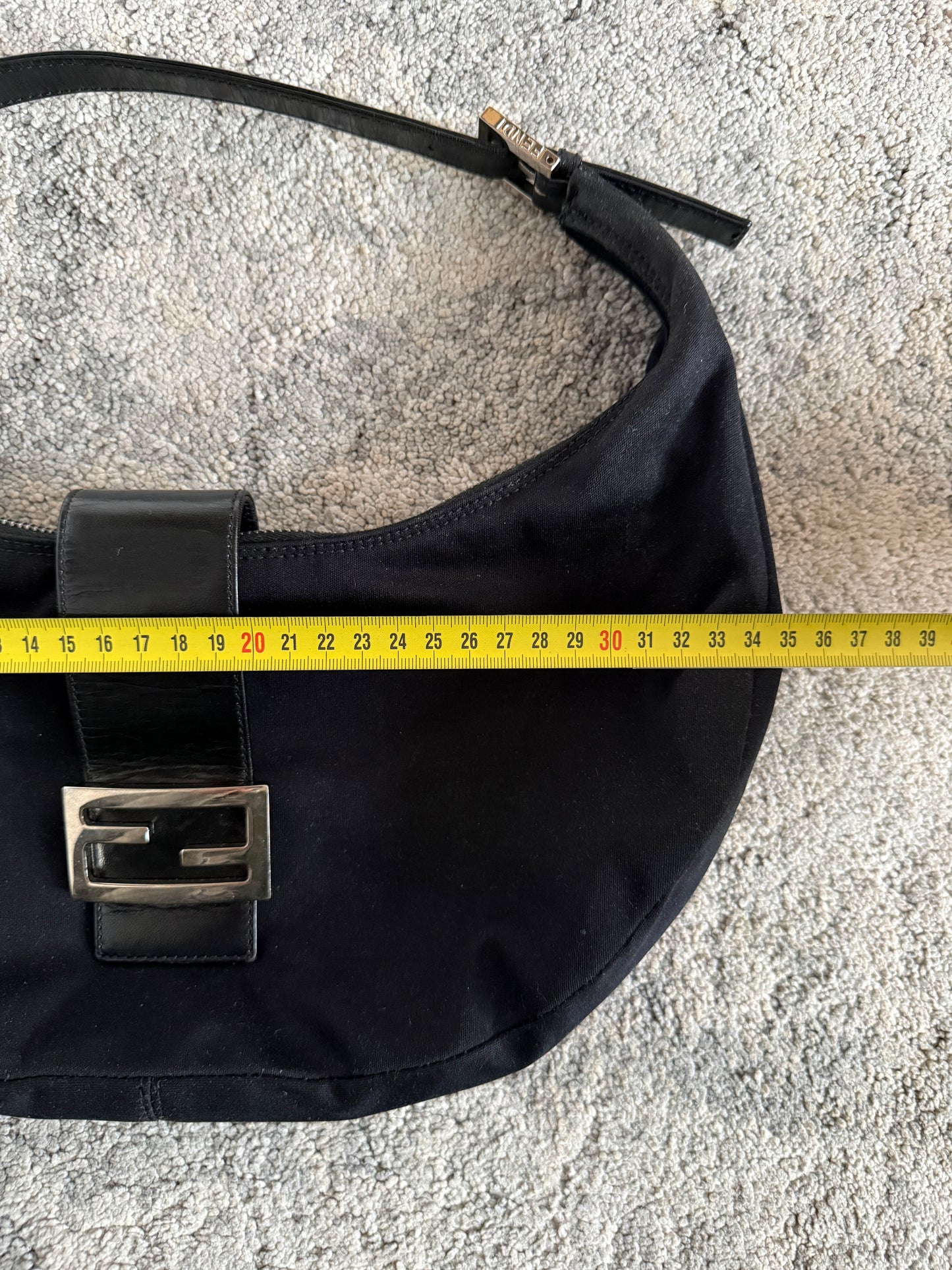 Fendi 2000’s nylon baguette bag