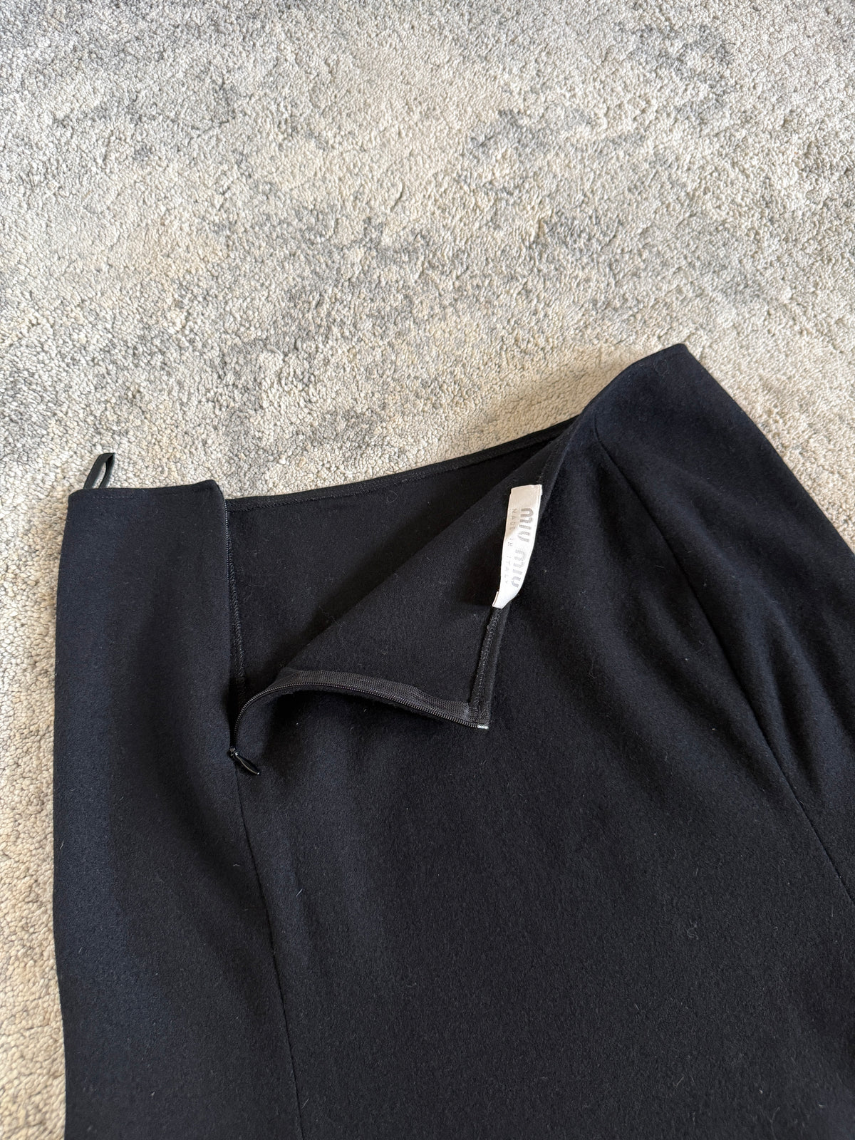 Miu Miu 2000’s wool skirt