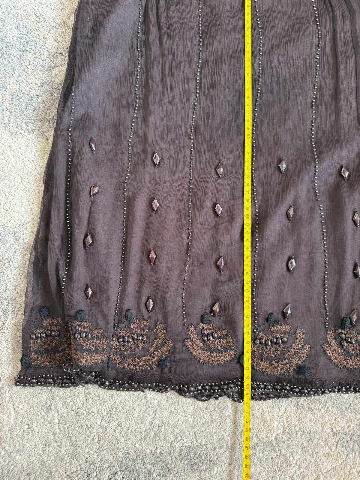 Louis Vuitton 2000’s silk baby doll dress