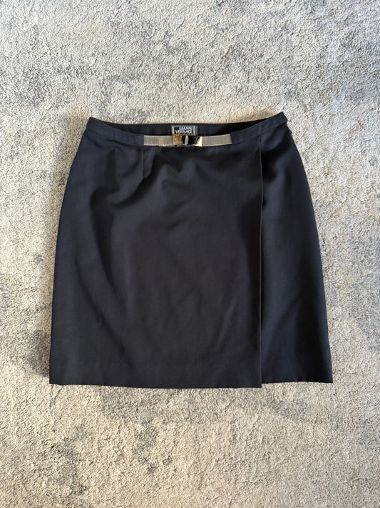 Gianni Versace FW1998 metal belt skirt